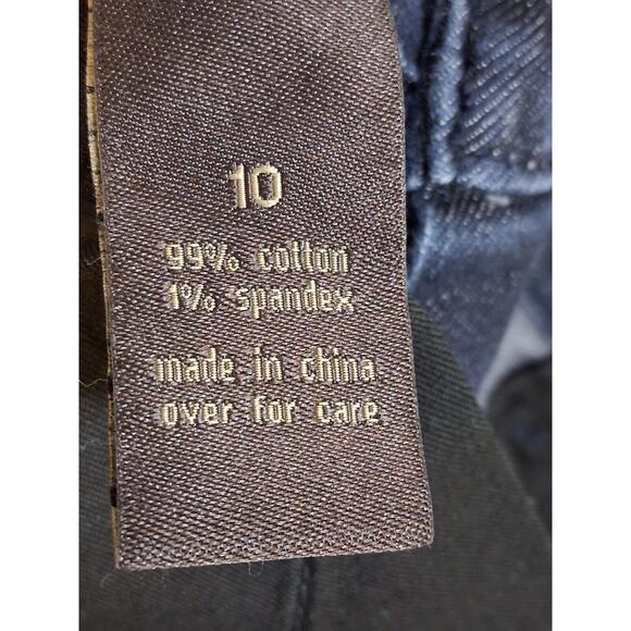 The Limited Denim 312 Bootcut Jeans Mid Rise Dark Denim Wash Women's Size 10 - Picture 10 of 13